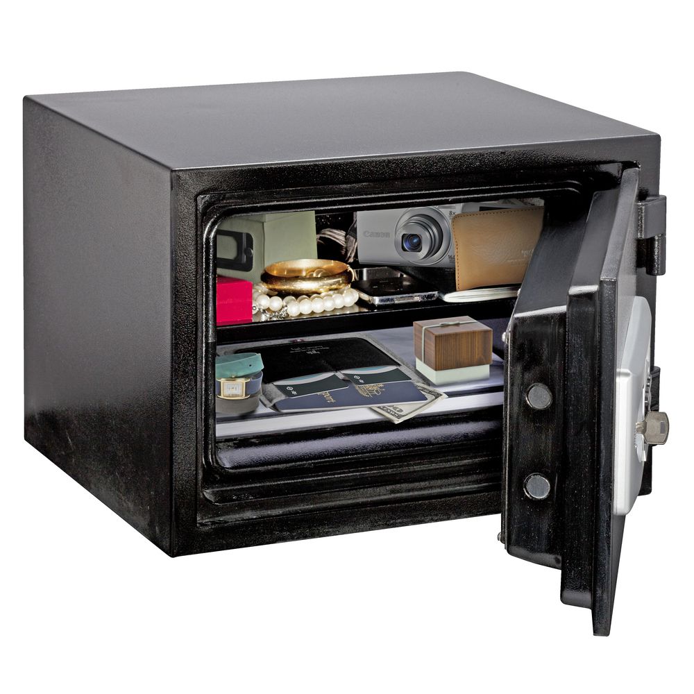 A safe shown in the original product photograph